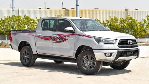 Toyota Hilux 2023 Toyota Hilux 4x4 DC 2.8 SR5 - Silver inside Black | Export Only