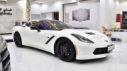 شيفروليه كورفت EXCELLENT DEAL for our Chevrolet Corvette C7 Stingray ( 2016 Model ) in White Color GCC Specs