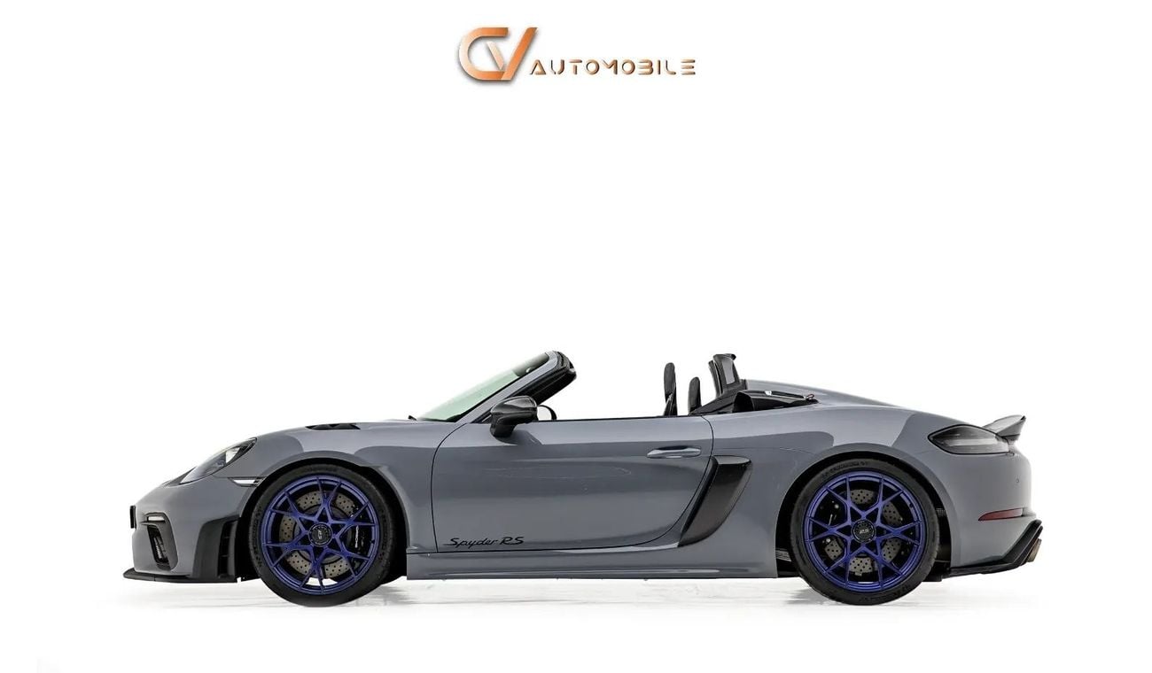 Porsche 718 Boxster 718 GT4RS Spyder Weissach - GCC - With Dealer Warranty