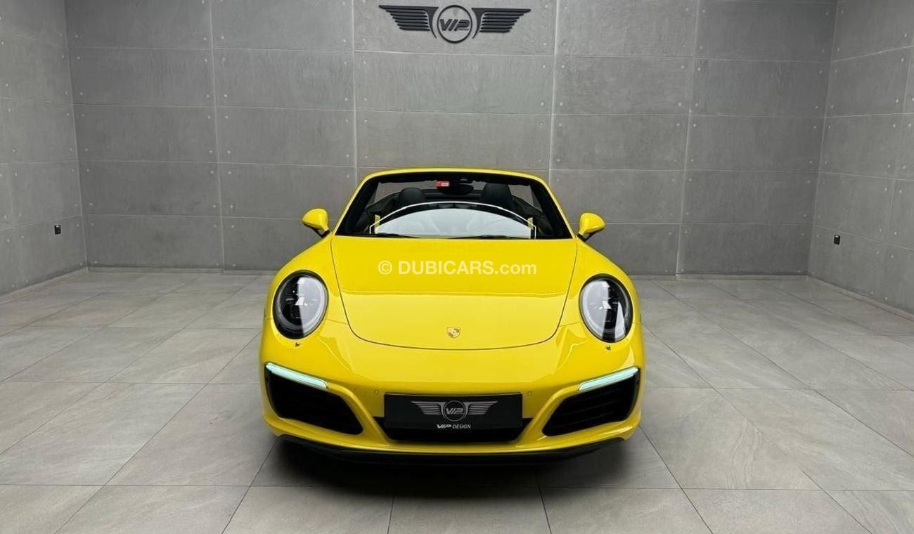 بورش 911 Carrera S 3.8L (400 HP) Convertible 2018 | Convertible | GCC Specs | Extended Agency Warranty | Full