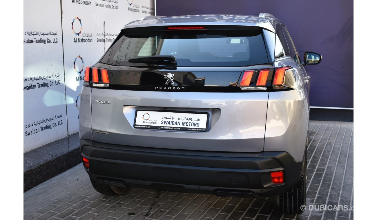 Peugeot 3008 AED 1119 PM  ACTIVE 1.6 TC AT GCC MANUFACTURER WARRANTY 2028 OR 100K KM