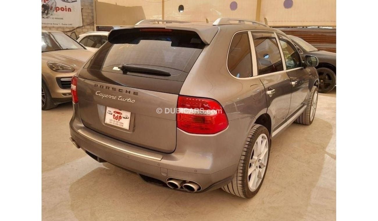 بورش كايان PORSCHE CAYENNE TURBO 4.8L 2008 WITH LEATHER SEATS, T.V NAVIGATION AND MUCH MORE...