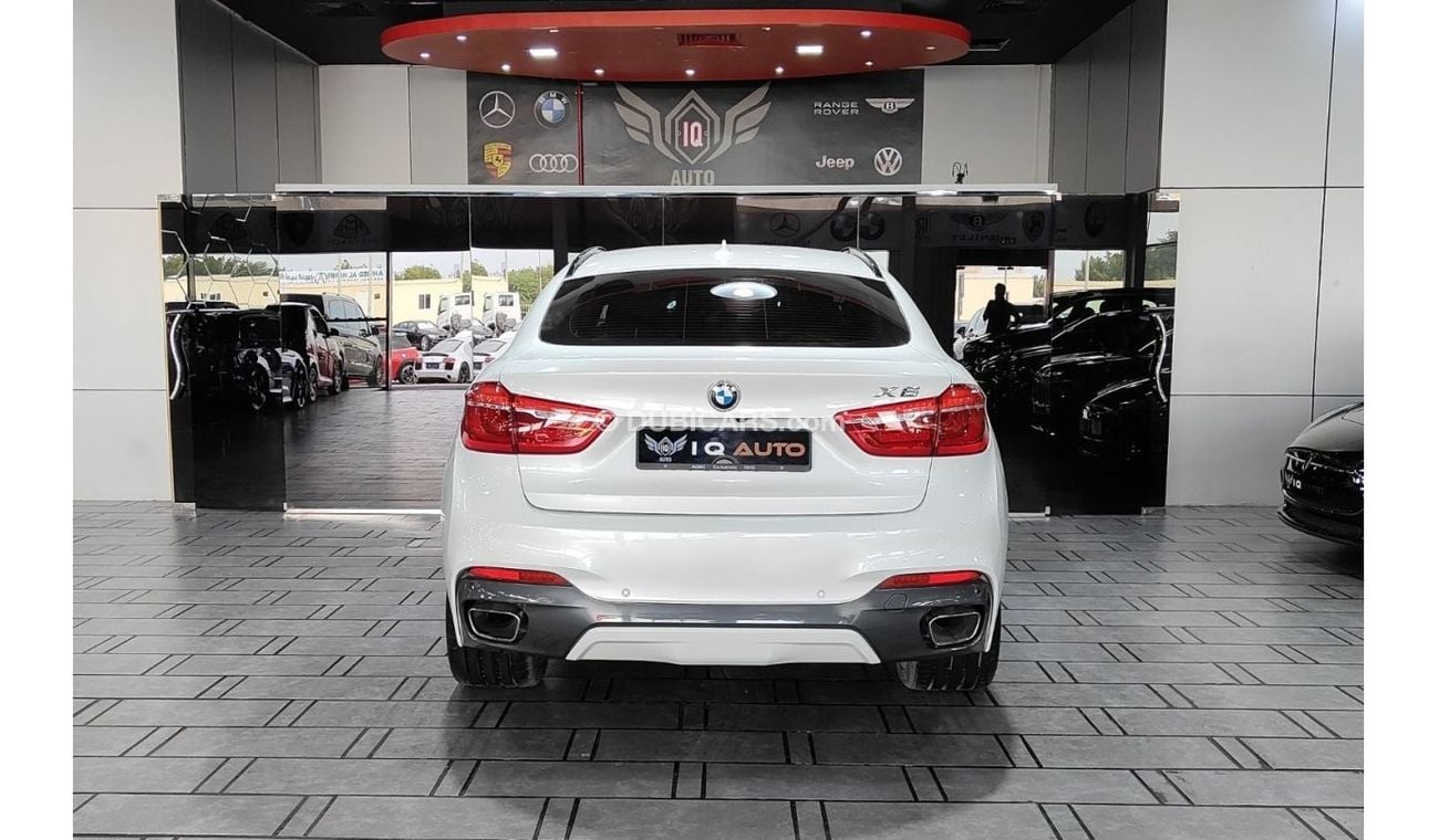 BMW X6 35i M Sport AED 1,300 P.M | 2017 BMW X6 M-SPORT | UNDER WARRANTY | GCC | 3.0L | SUNROOF