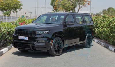 Jeep Grand Wagoneer Series III I6 3.0L TT , Black Edition , 2023 GCC , 0Km , With 3 Years Warranty @Official Dealer