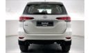 Toyota Fortuner EXR | 1 year free warranty | 0 Down Payment