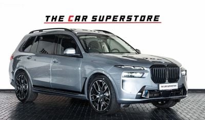 BMW X7 xDrive40i Luxury M Sport Package 3.0L 2024-BMW X7 40i XDRIVE LUXURY 7 SEATS-GCC-FSH WITH AGMC