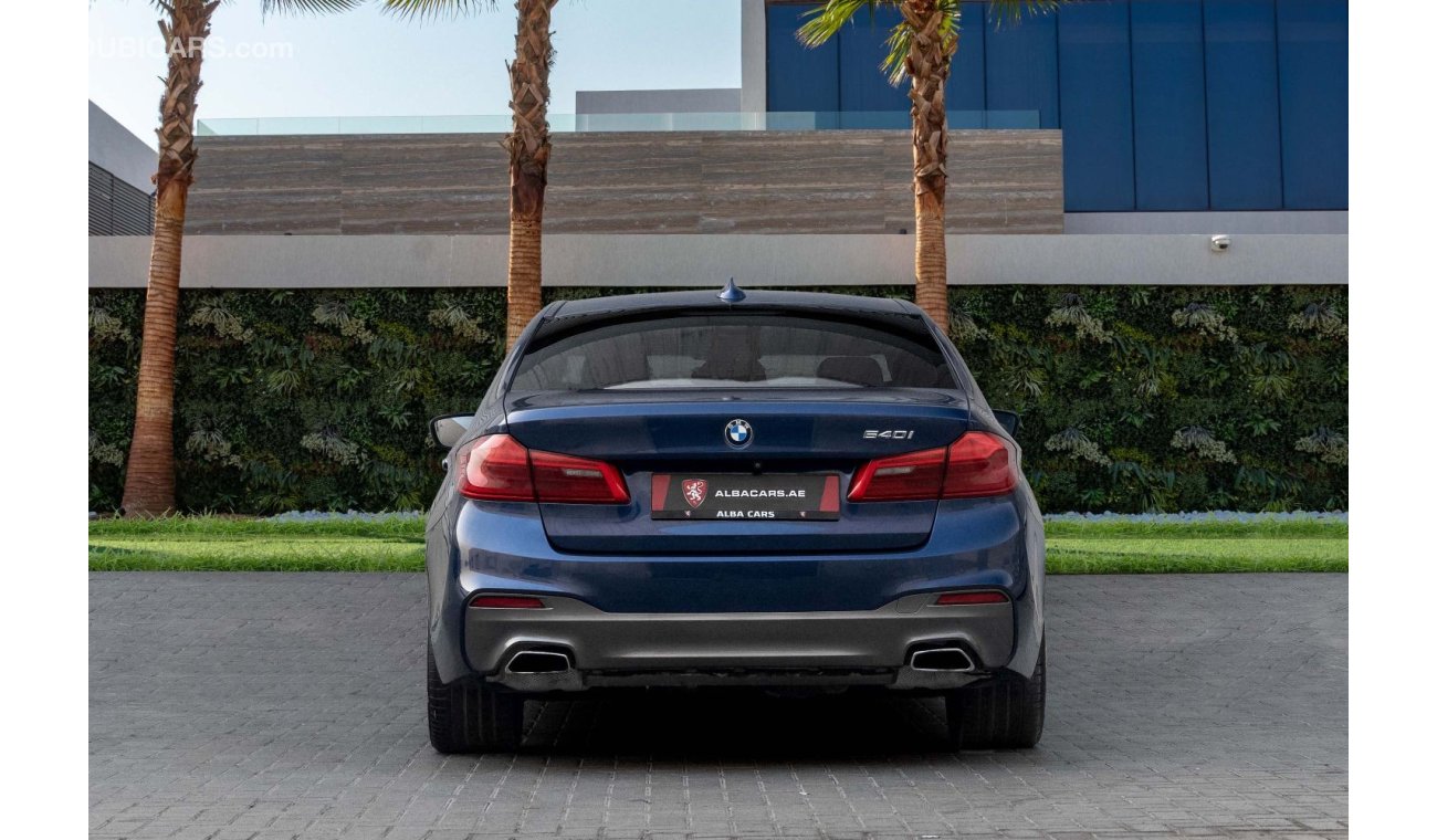 بي أم دبليو 540i M سبورت 40i M-Kit | 2,350 P.M  | 0% Downpayment | Full Agency History!