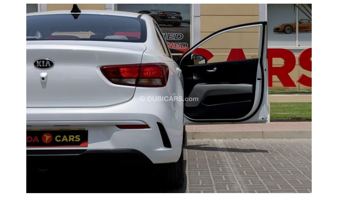 كيا ريو Kia Rio 2021 GCC under Agency Warranty with Flexible Down-Payment.