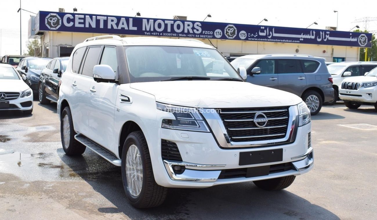 Nissan Patrol LE New Nissan Patrol LE for sale from Central Motors in Dubai. White 2022 model. The car has automat