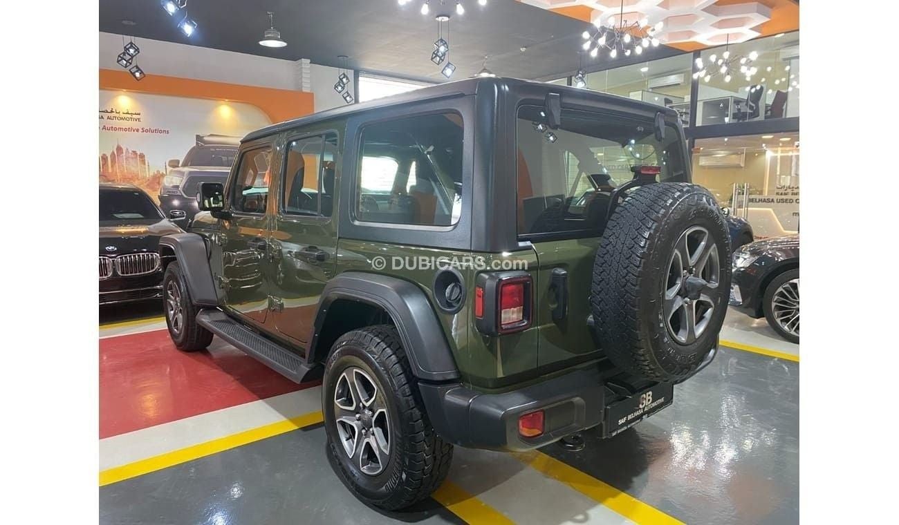 Jeep Wrangler Unlimited Sport S 3.6L A/T AED 2,285  EMi @ 0% Down Payment | GCC | Under Warranty | Certified Pre-o