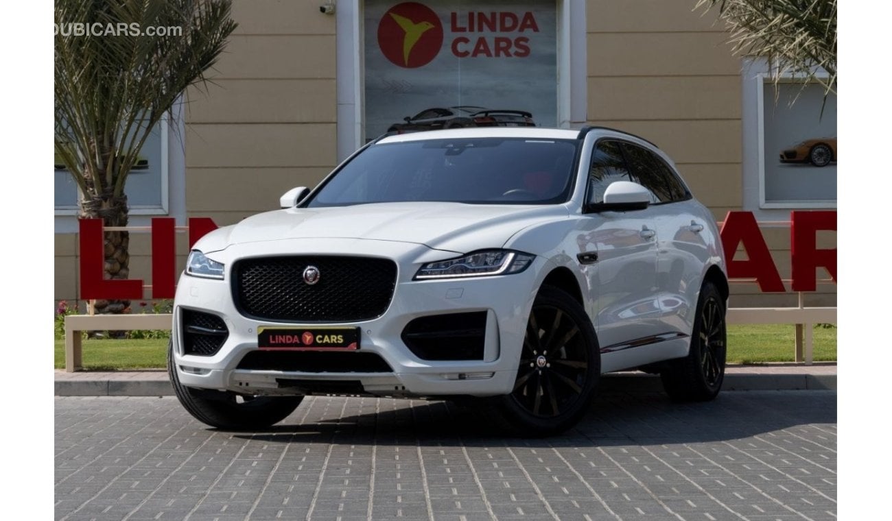 جاكوار F Pace Jaguar F-Pace R-Sport 2018 GCC under Warranty with Flexible Down-Payment.