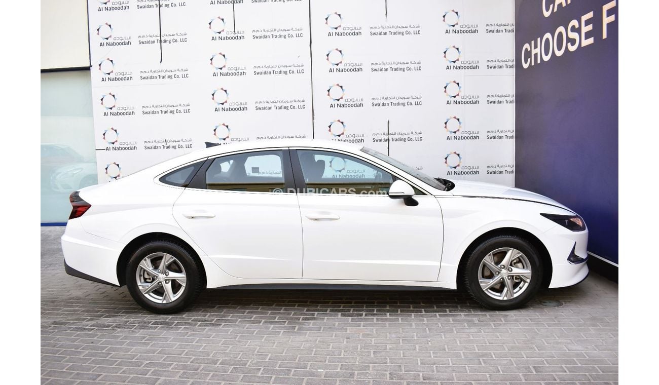 Hyundai Sonata Smart 2.5L AED 1039 PM | 2.5L SMART GCC DEALER WARRANTY WITH REAR CAMERA AND SENSOR