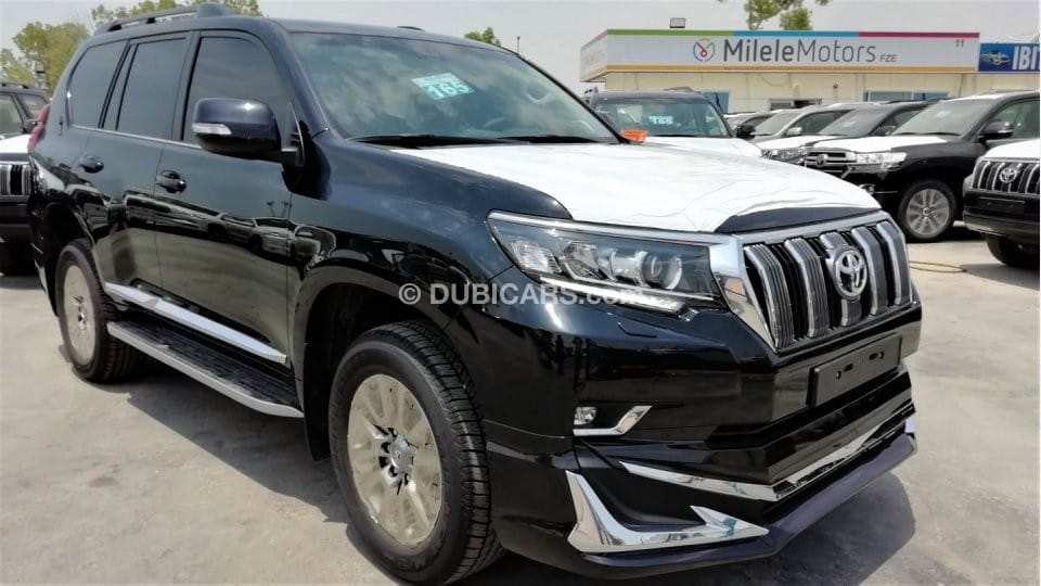 Toyota Prado VX 4.0L PETROL LHD for sale. Black, 2019