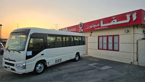 تويوتا كوستر TOYOTA COASTER 4.2L DIESEL 23 SEATS 2024 MODEL