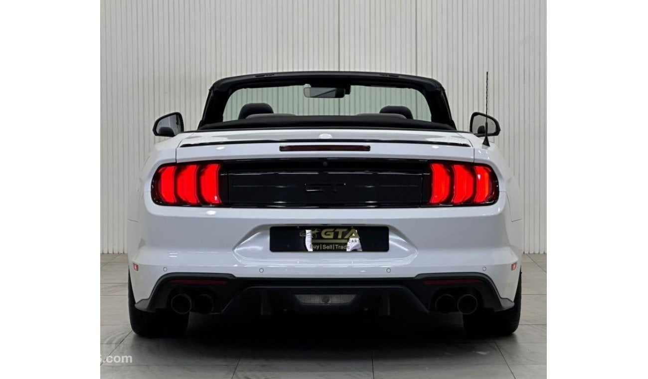 Ford Mustang 2019 Ford Mustang GT Convertible, Nov 2026 Ford Warranty, Service Pack, Excellent Condition, GCC