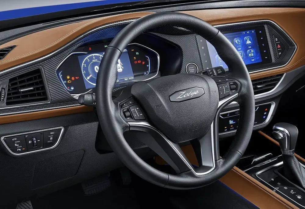 زوتي اوتو T300 interior - Steering Wheel