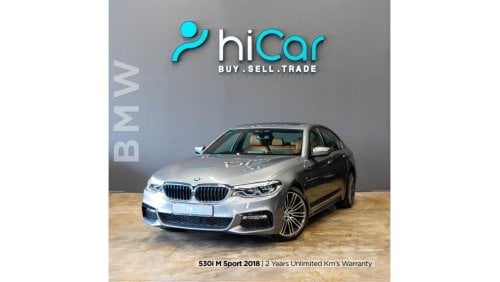 BMW 530i M Sport AED 2,243 pm • 0% Downpayment •M-Kit • 2 Years Warranty