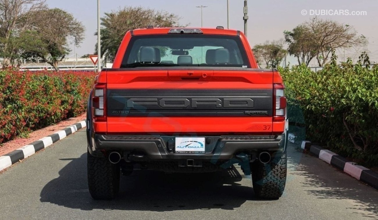 Ford F 150 Raptor 37 V6 3.5L Ecoboost , 2022 GCC , 0Km , (ONLY FOR EXPORT)