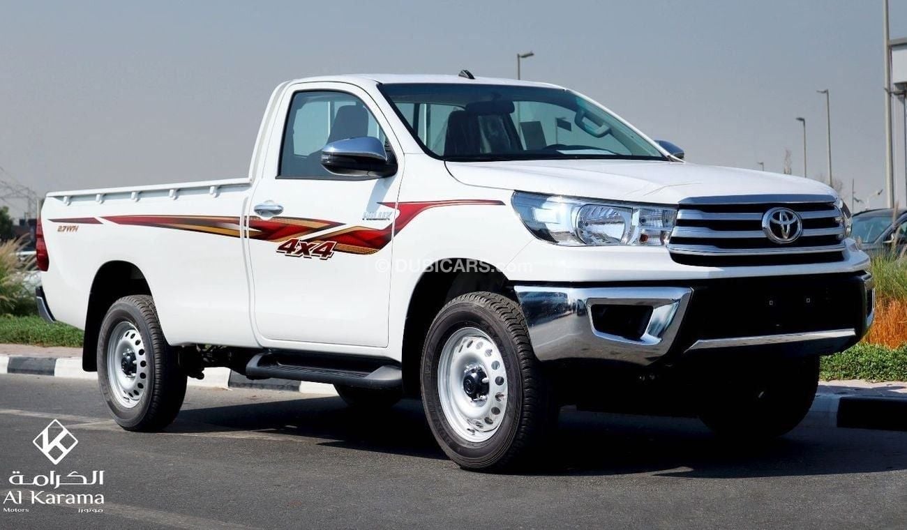 تويوتا هيلوكس GL.S | 2.7L VVT-i Petrol | 4WD | Rear Camera | Diff Lock