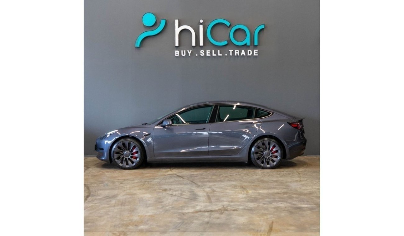 Tesla Model 3 AED 2,605pm • 0% Downpayment •Performance• Tesla Warranty!