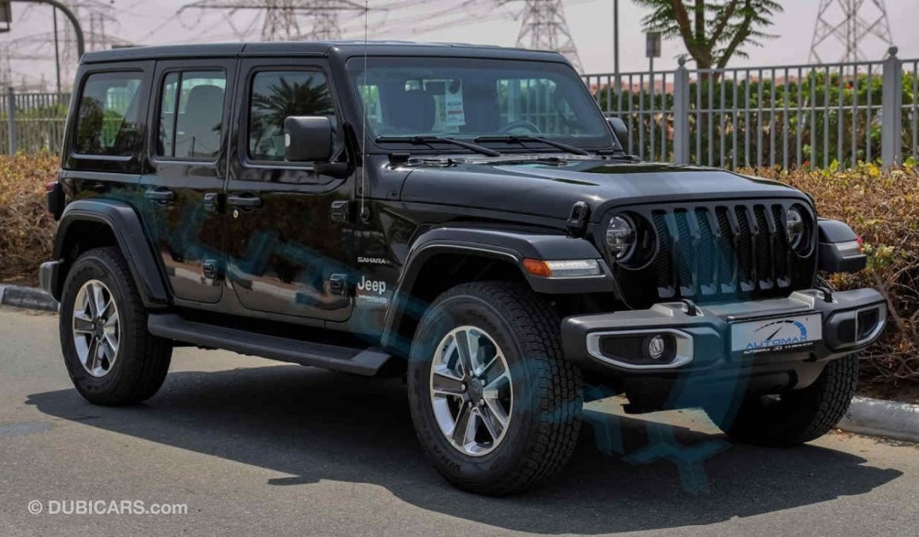 Jeep Wrangler Unlimited Sahara V6 3.6L , 2023 GCC , 0Km , With 3 Years or 60K Km Warranty @Official Dealer