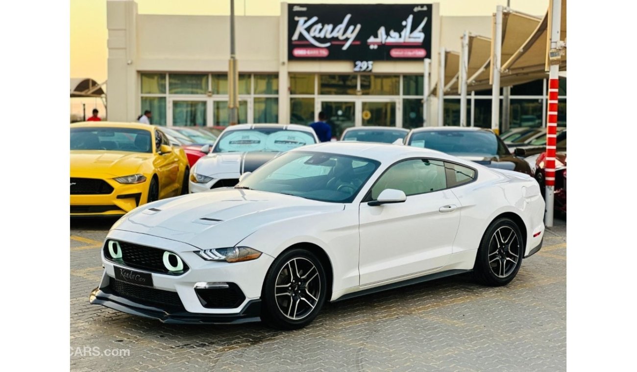 Ford Mustang EcoBoost | Monthly AED 1520/- | 0% DP | Blindspot | Touch Screen | Leather Seats | # 09800