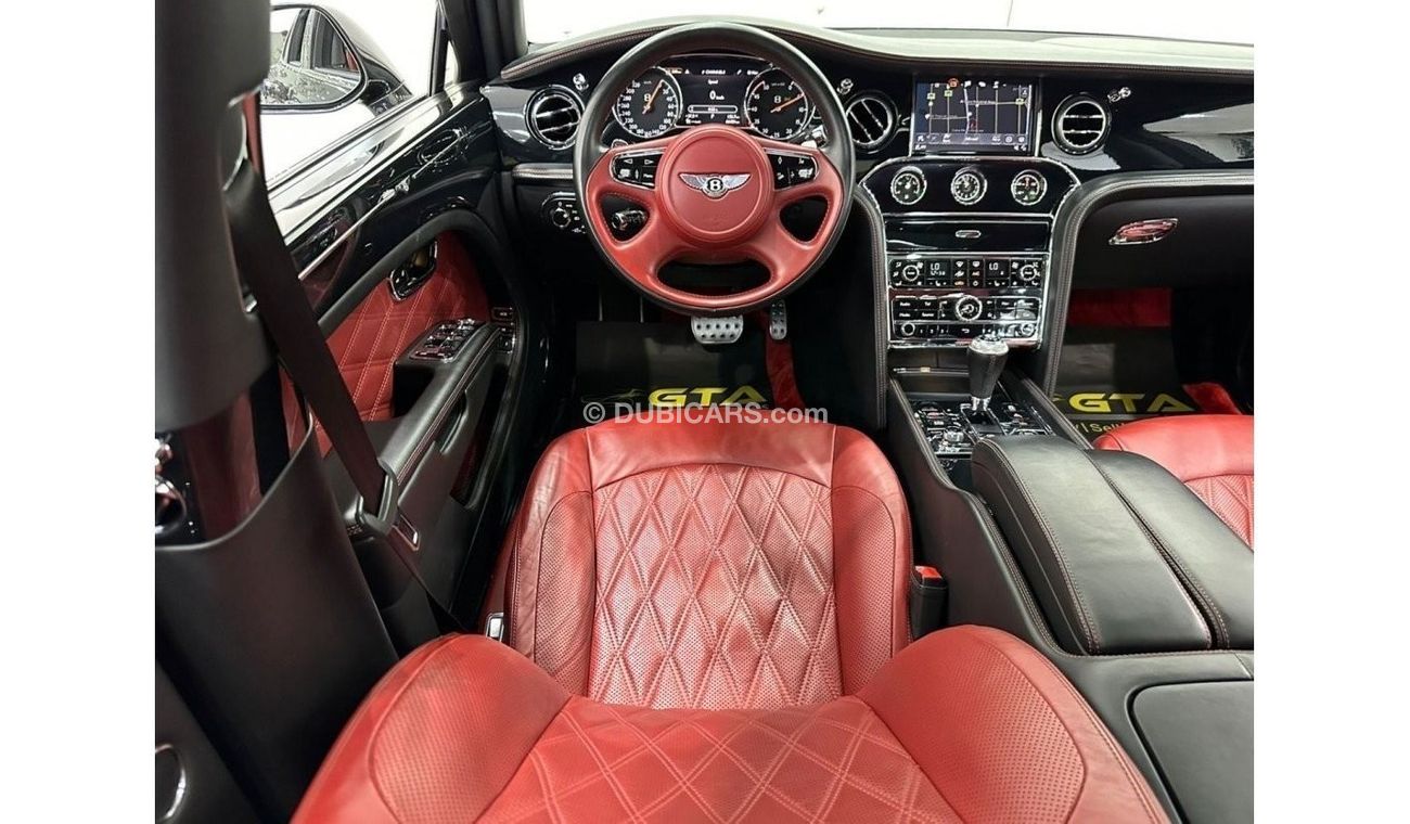 Bentley Mulsanne 2017 Bentley Mulsane Speed, June 2025 Bentley Warranty, Full Bentley Service History, Low Kms, GCC