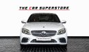 Mercedes-Benz C200 AMG Pack 2019 - MERCEDES BENZ C200 AMG LINE - GCC - FULL SERVICE HISTORY - 1 YEAR WARRANTY