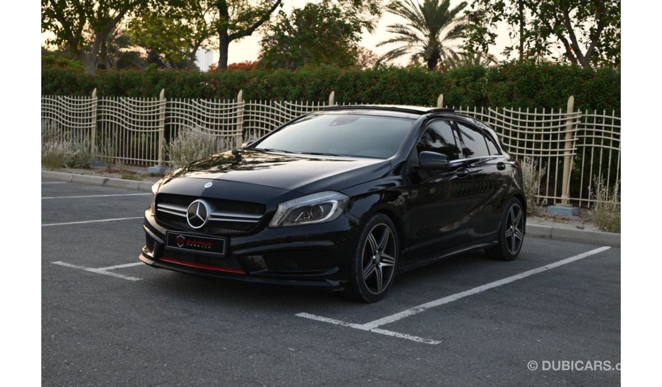 مرسيدس بنز A 250 0% DP -GCC SPECS - MERCEDESE A250 AMG KIT - 2.0 TURBO CHARGE I4 2014 - MINT CONDITION