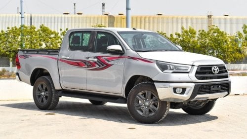 Toyota Hilux 2023 Toyota Hilux 4x4 DC 2.8 SR5 - Silver inside Maroon | Export Only