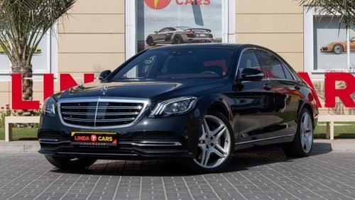 مرسيدس بنز S 560 Std 4.0L (463 HP) Mercedes-Benz S560 2019 Japanese Spec under Warranty with Flexible Down-Payment.