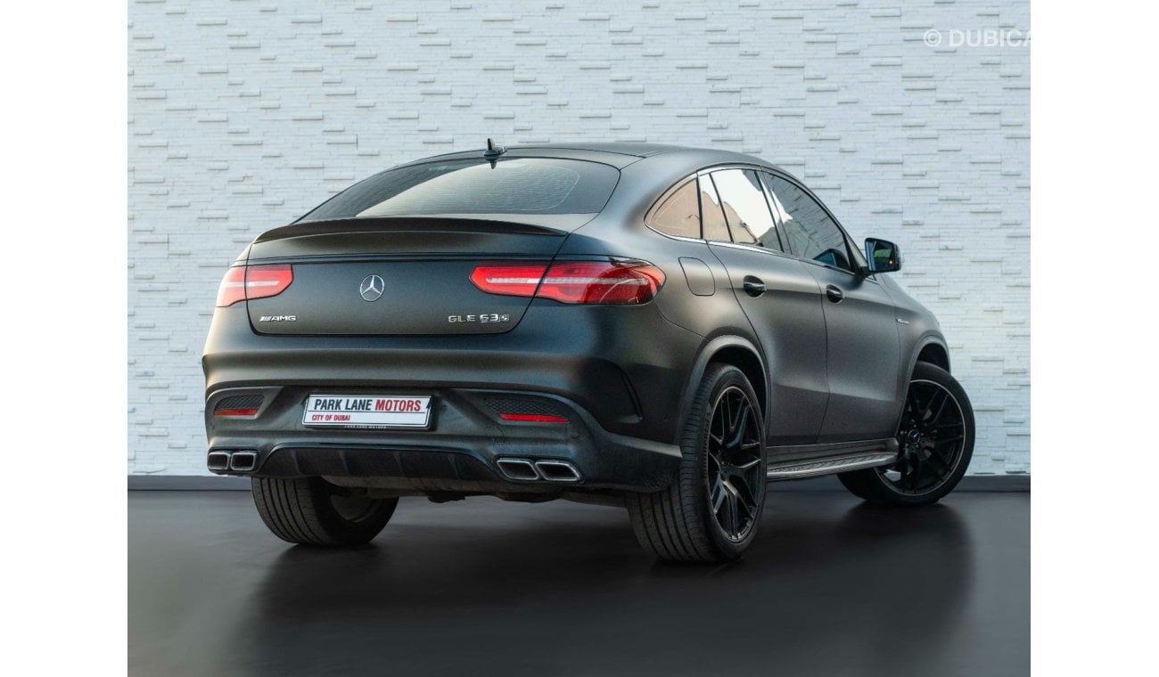 Mercedes-Benz GLE 63 AMG AED 3,460 PM • GLE 63S AMG COUPE • 5.5L BI-TURBO V8 – 585 HP • PRISTINE CONDITION