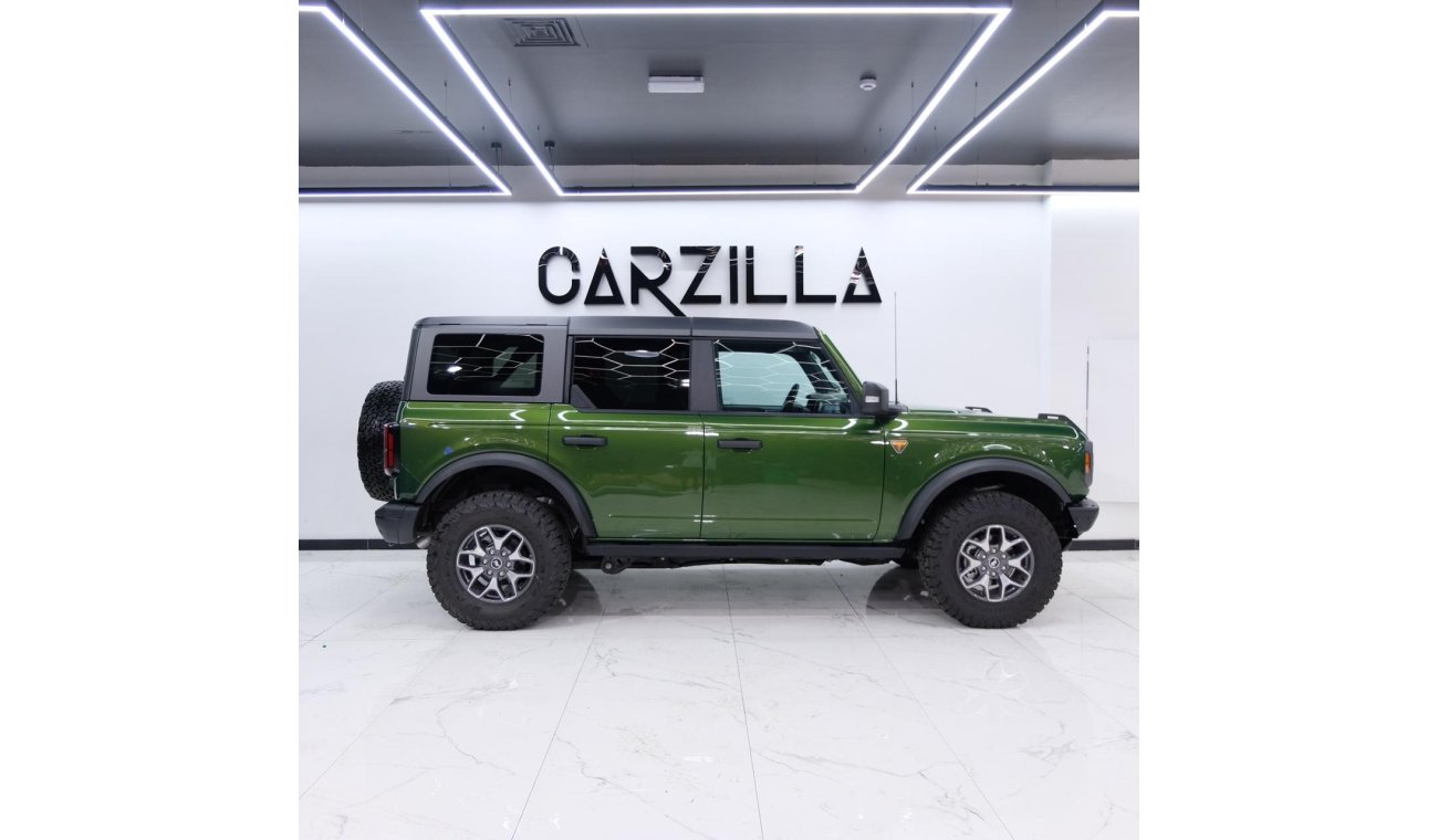 فورد برونكو Ford Bronco 2024 Green-2.7L-4WD-Car is in Excellent Condition-Accident Free-Brand New Car