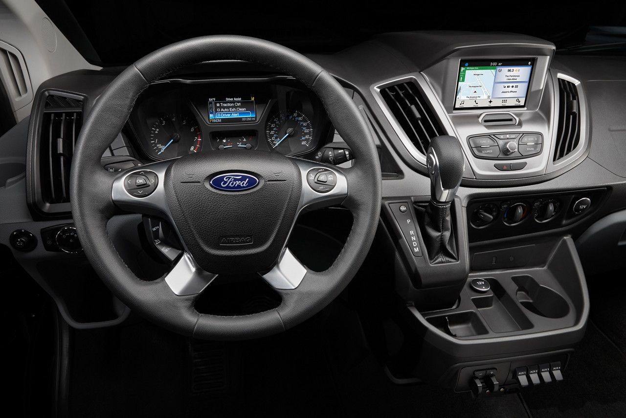 Ford Transit interior - Steering Wheel