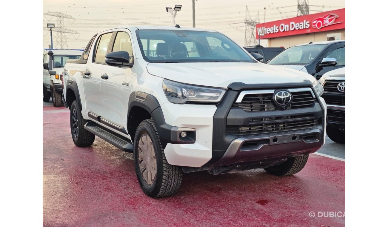 تويوتا هيلوكس TOYOTA HILUX ADVENTURE,D/CAB,2.8L,RADAR,360°CAMERA,A/T,2024MY