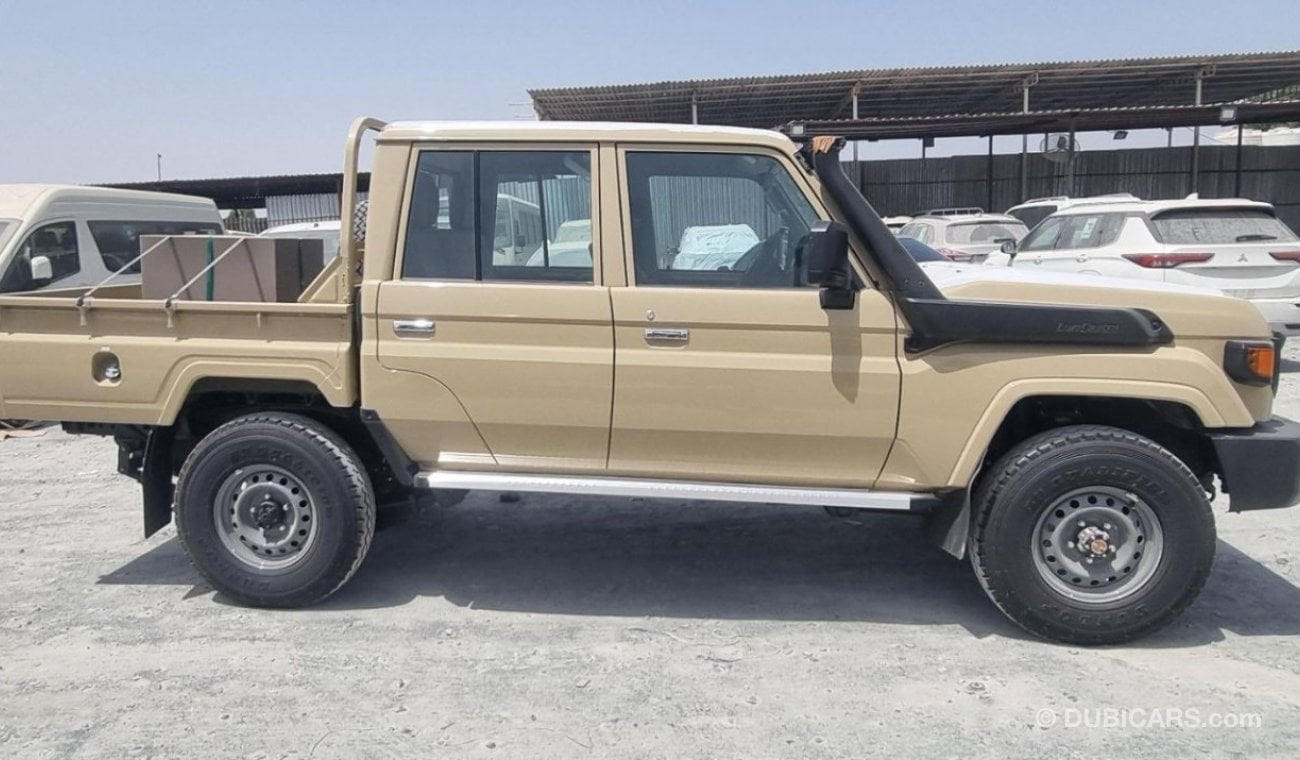 تويوتا لاند كروزر بيك آب 2024 Toyota Land Cruiser LC79 Double-Cabin Pickup with Diff-Lock 4.0L V6 Petrol M/T 4x4 Export Only