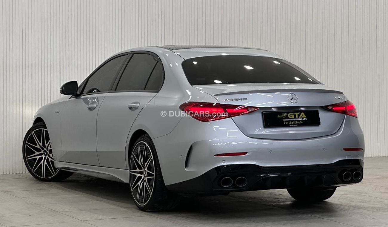 مرسيدس بنز C 43 AMG 2.0L 2023 Mercedes Benz C43 AMG 4MATIC, May 2028 Mercedes Warranty, May 2025 Mercedes Service Pack,