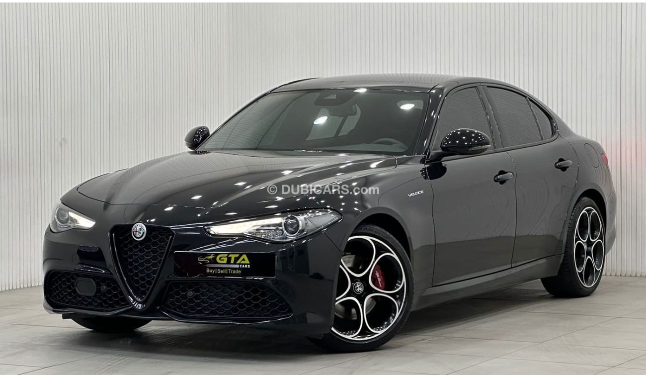 Alfa Romeo Giulia 2023 Alfa Romeo Giulia Veloce Q2, 2028 Agency Warranty + Service Contract, GCC