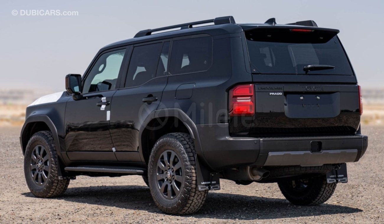 تويوتا برادو 250 WX 2.8L DIESEL ADVENTURE - BLACK: NEW SHAPE (EXPORT ONLY)