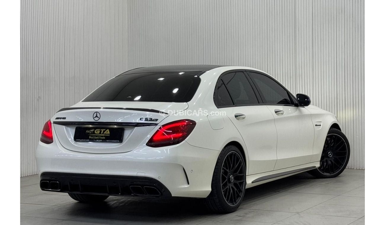 مرسيدس بنز C 63S AMG AMG 2021 Mercedes Benz C63s AMG, 2026 Mercedes Warranty, Carbon Fiber Package, Full Options, GCC