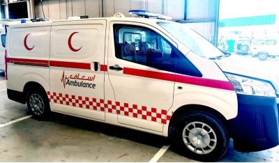 تويوتا هاياس Toyota Hiace Standard Roof 3.5L Model 2023 Ambulance