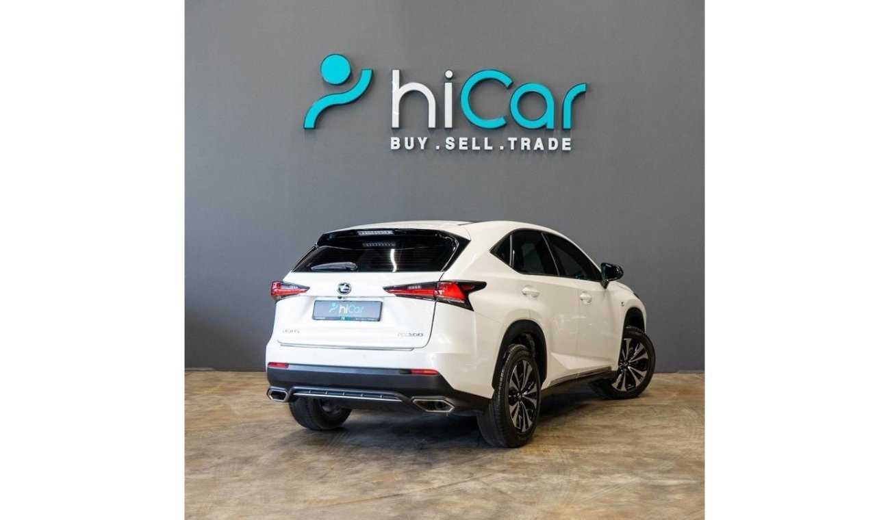 Lexus NX300 AED 2,319 pm • 0% Downpayment • F Sport • 2 Years Warranty