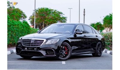 Mercedes-Benz S 63 AMG Std Mercedes Benz S63 AMG 2019 GCC Free of Accident Under Warranty