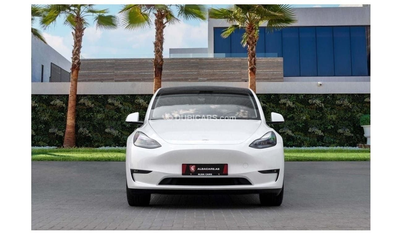 Tesla Model Y Long Range | 3,525 P.M  | 0% Downpayment | White on White