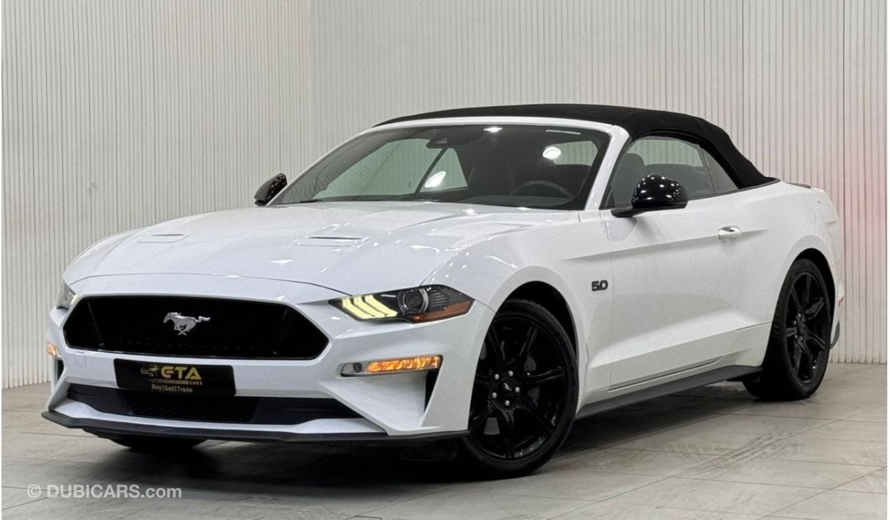 فورد موستانج 2019 Ford Mustang GT Convertible, 2027 Ford Warranty, Service Pack, Excellent Condition, GCC