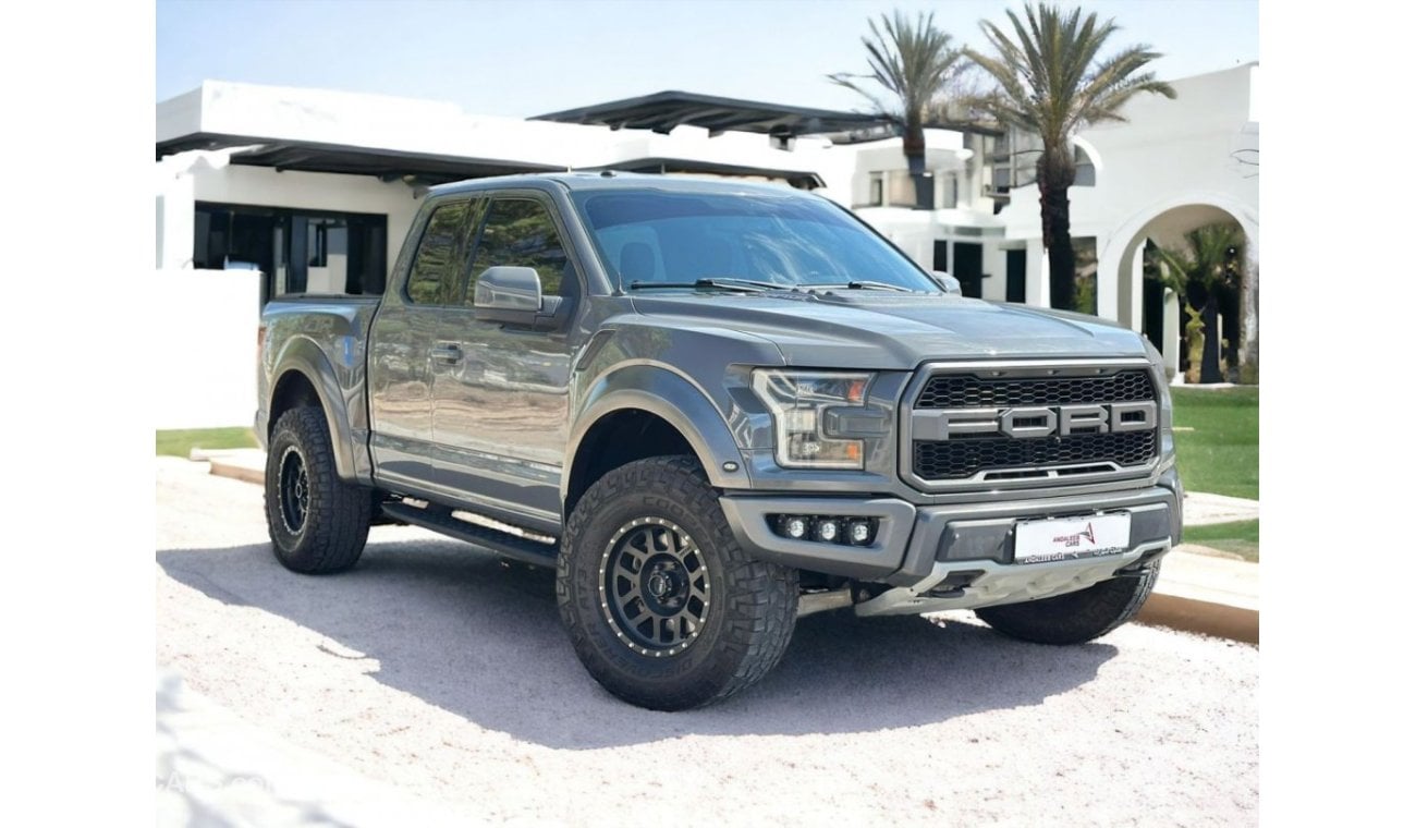 فورد إف-150 رابتور AED 2,060 PM | FORD RAPTOR PICK-UP | 2018 | GCC | WELL MAINTAINED |0% DOWNPAYMENT