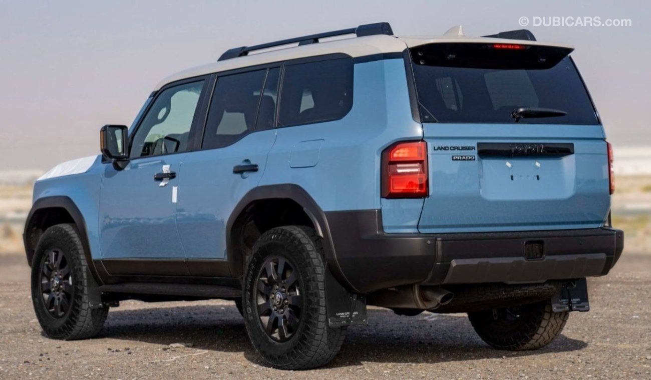 تويوتا برادو TOYOTA PRADO 250 2.8D AT FIRST EDITION MY2024 – BLUE & GREY ROOF