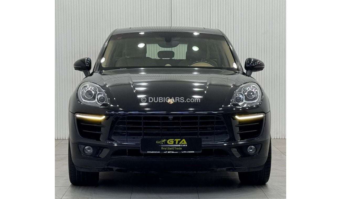 بورش ماكان S 3.0L (340 HP) 2016 Porsche Macan S, Service History, Excellent Condition, GCC