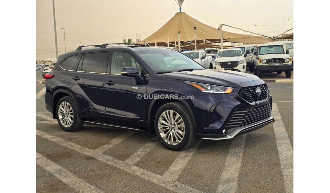 Toyota Highlander 2021 model Hybrid Platinum Paranomic roof , 360 cameras