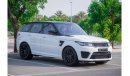 لاند روفر رانج روفر سبورت أس في آر Range Rover SVR GCC 2016 under warranty from agency